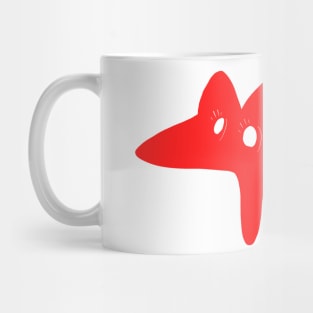 red heart Mug